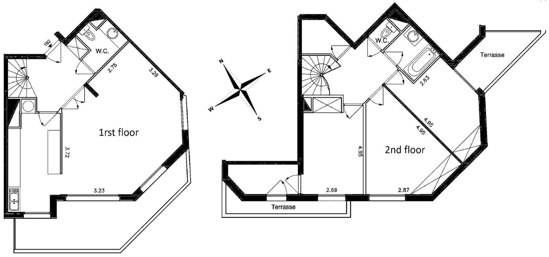 Appartamento Guestready - Charming Family Duplex With A Terrace Parigi