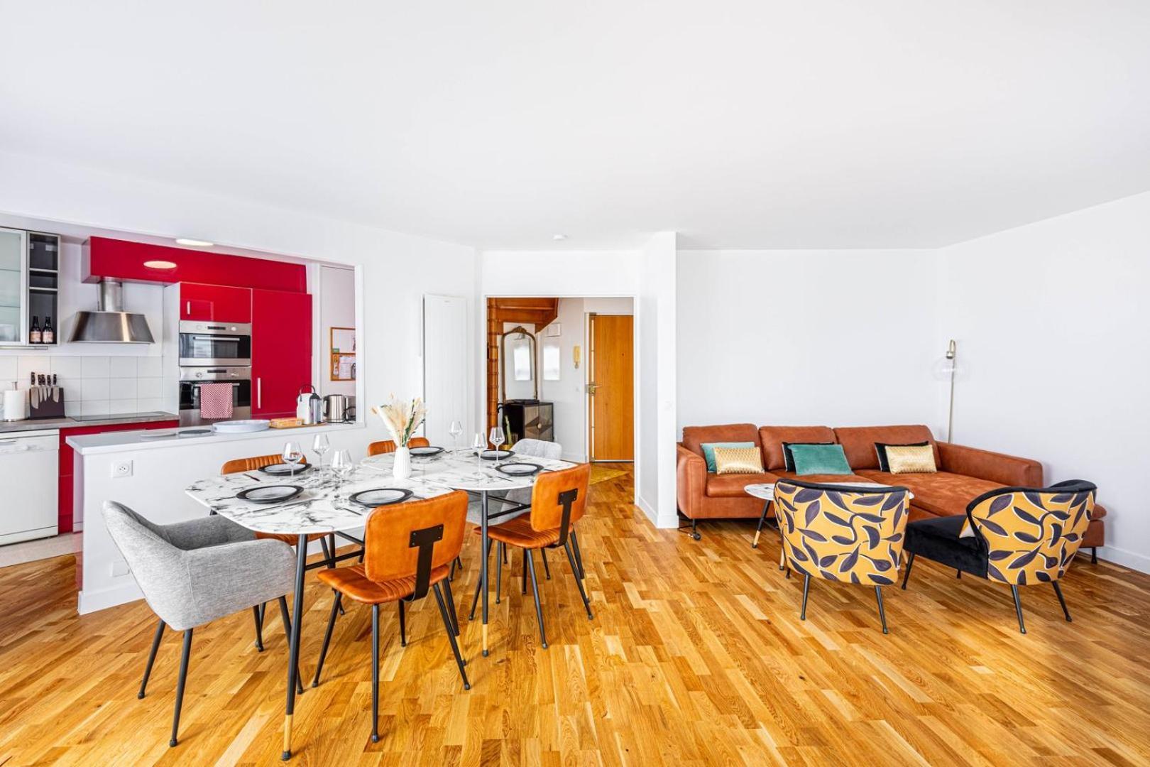 Guestready - Charming Family Duplex With A Terrace Appartamento Parigi